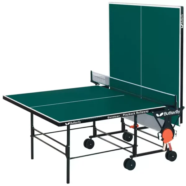 Butterfly Outdoor Playback Rollaway Table Tennis Table